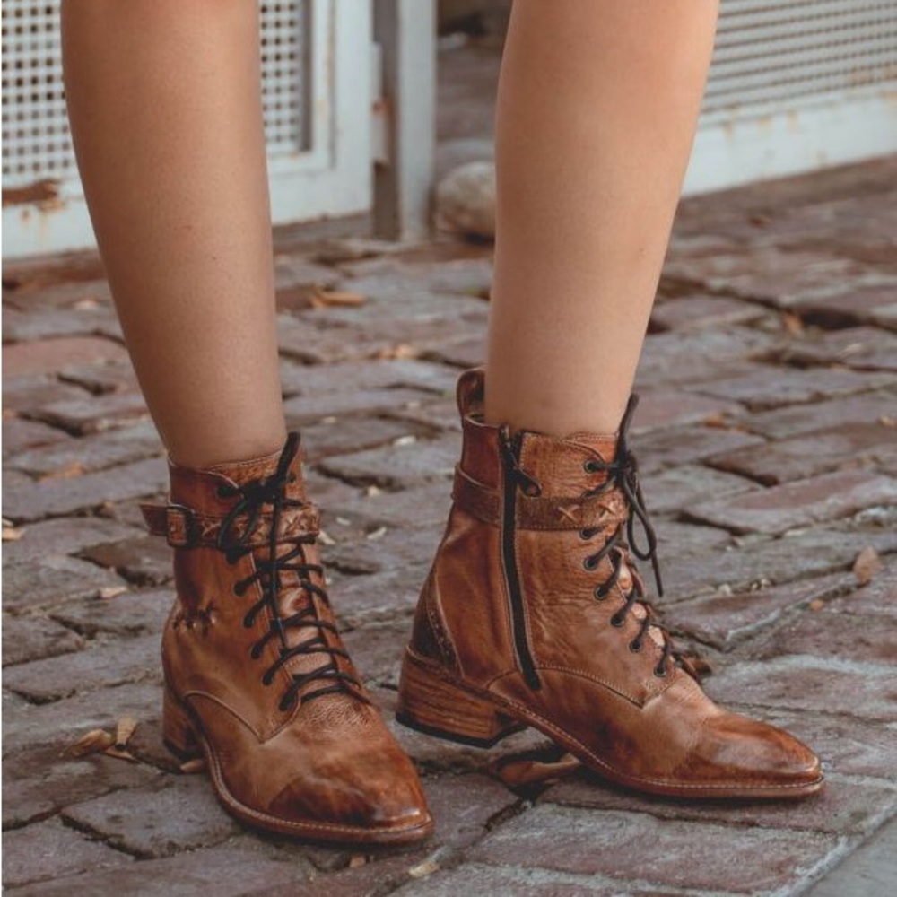 Bed Stu Era Combat Boot Size 7